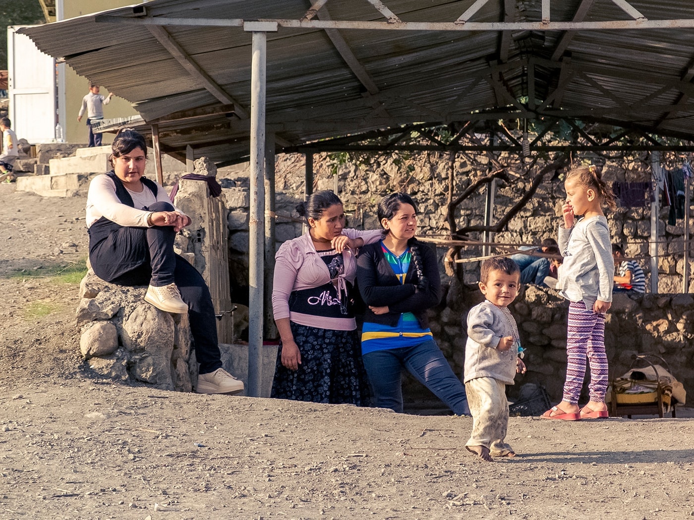 Yazidi campo profughi donne
