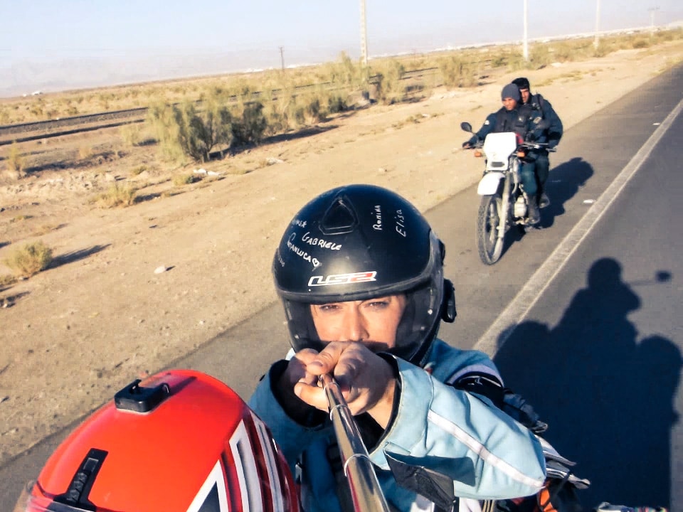 la scorta militari in moto